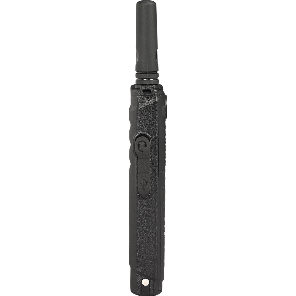 MOTOROLA SOLUTIONS AAH88JCP9JA2AN MOTOROLA MOTOTRBO SL300 PORTABLE VHF DIGITAL / ANALOG 99-CHANNEL TWO-WAY BUSINESS RADIO WITH DISPLAY - 136-174 MHZ, 3W