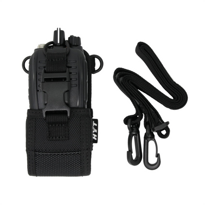 Hytera NCN001 Carrying Case OPEN FACE (nylon) (non-swivel) (black)