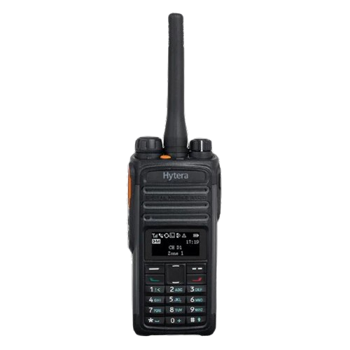Hytera PD482i-G-BT-Uv DMR Portable UHF 350-470MHz (STD ANT 400-470) 256CH 4W GPS BT AMBE++,2000mAh Li-ion Full Keybd