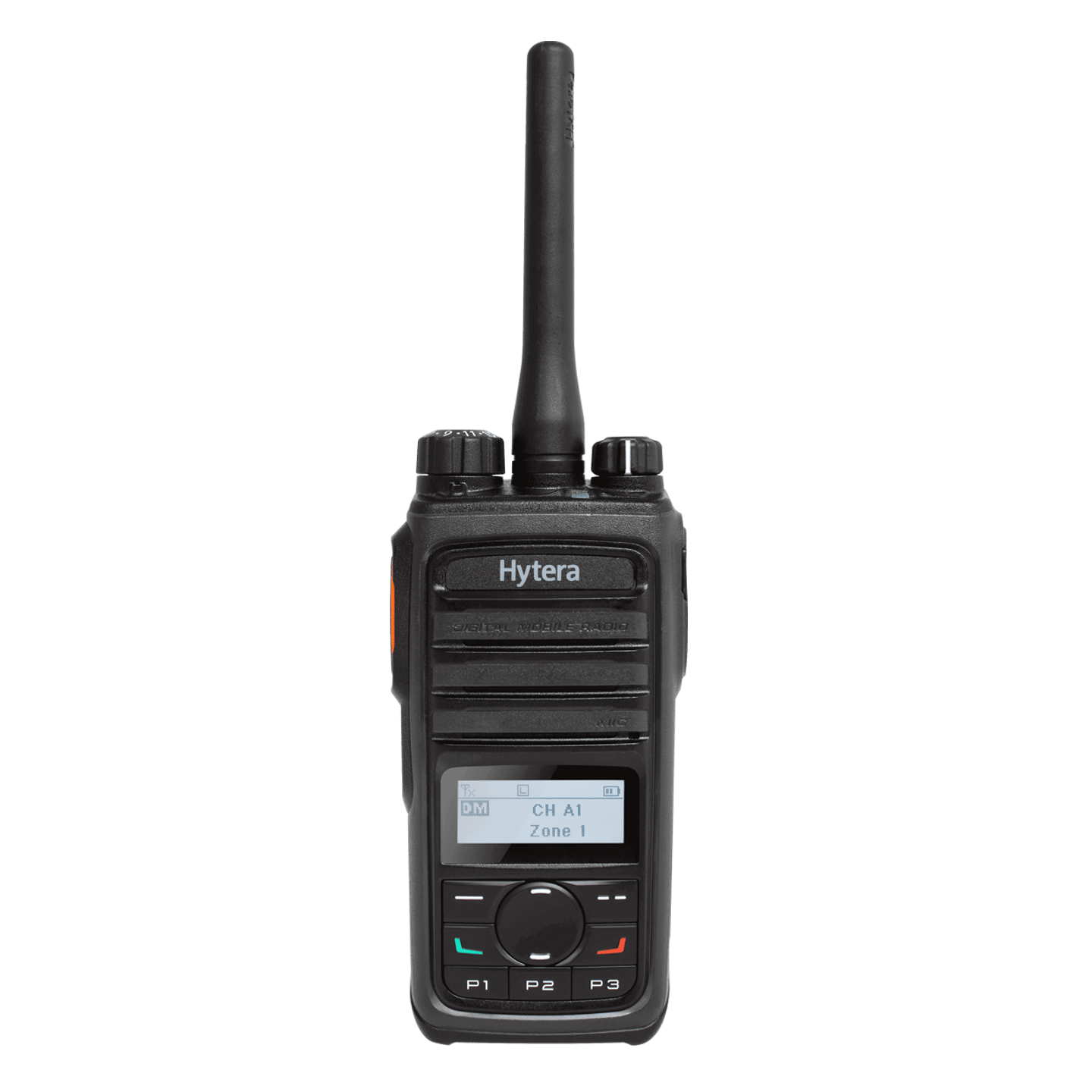 Commercial UHF and VHF Two-Way DMR Radios with LCD Display