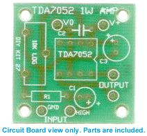 80-270 Philmore 1 Watt Audio Amplifier Electronic Soldering Kit