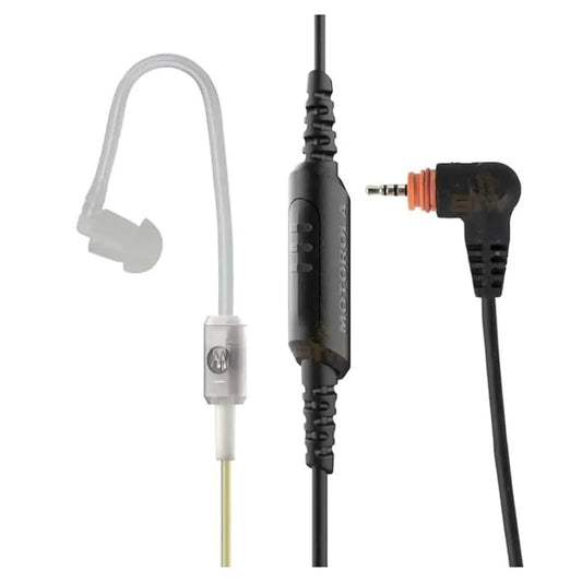 Motorola Solutions PMLN8191 Clear Tube Earphone for Motorola SL300 SL7550 SL4000 SL3500e