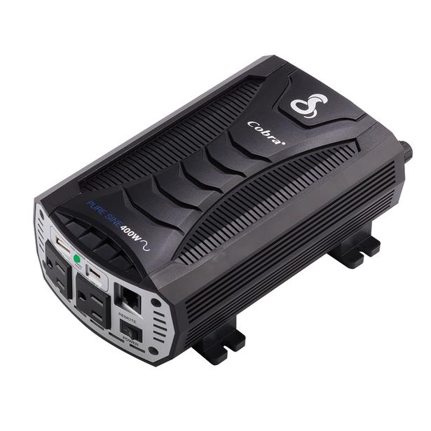 Cobra CPI400PSW Pure Sine 400 Watt Power Inverter