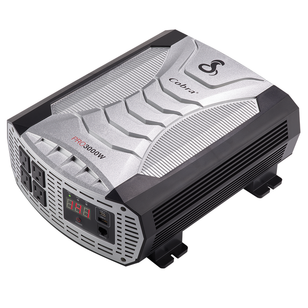 Cobra CPI3000W Professional Grade 3000 Watt Power Inverter (Includes Remote Controller)