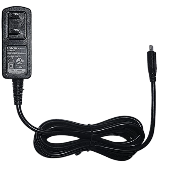 Hytera PS1030 POWER Adapter MICRO USB 110-24VAC 5V DC/1A (No Logo) PD362i BD3i
