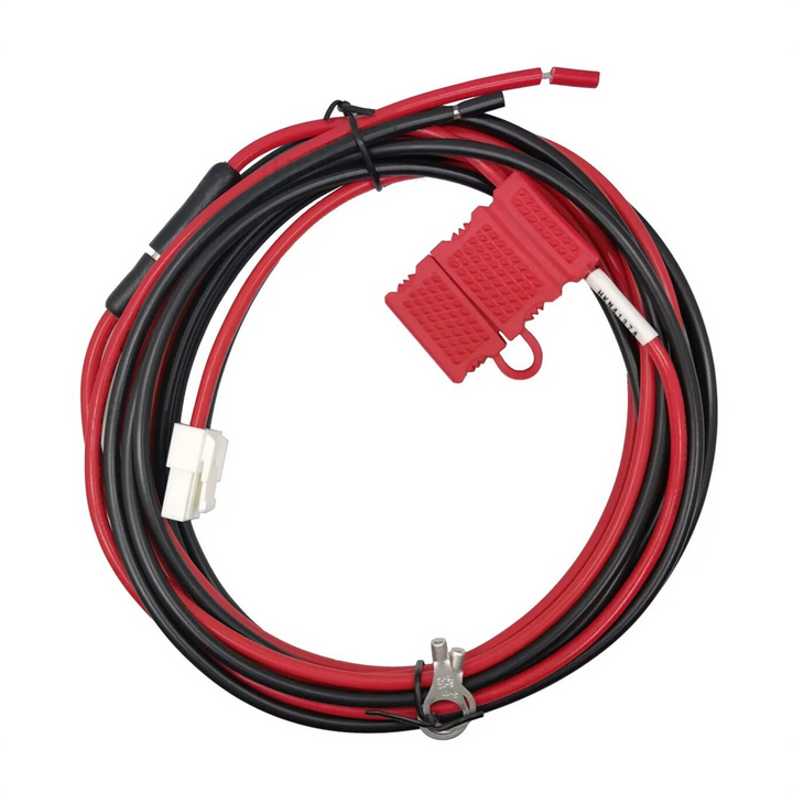 Hytera PWC12 Vehicle Power Supply Cable, 16 ft. with SR,red/black, greater than 15A (RoHS) (REACH)
