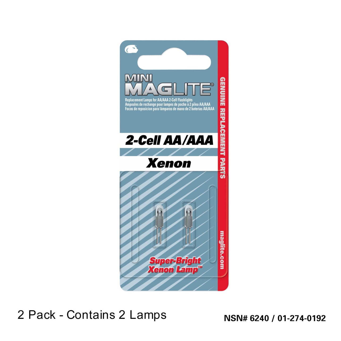 Minimag Bulbs (2 Cell)