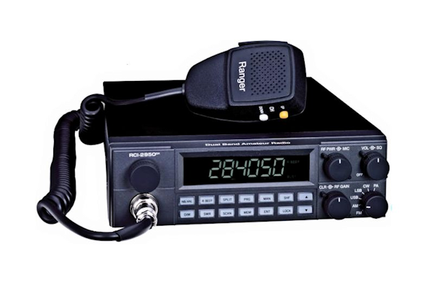 Ranger (RCI-2950DX) - AM/FM/USB/LSB/CW/PA, Black, 10 & 12 Meter Amateur Mobile Radios