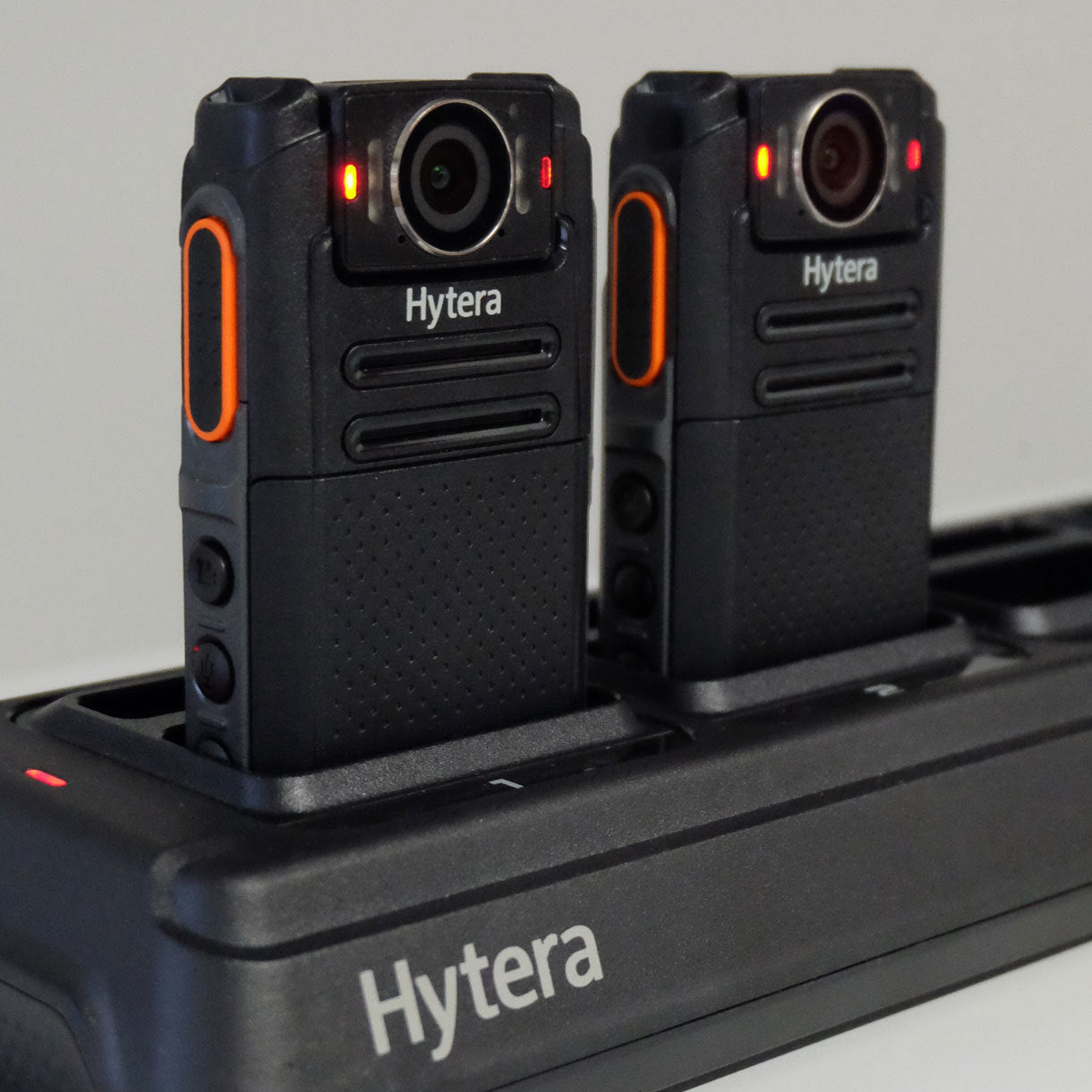 Hytera MCA22 EOL RVM multi-unit Charger, with data acquisition feature, 6 pocket with adapter, with USB cable