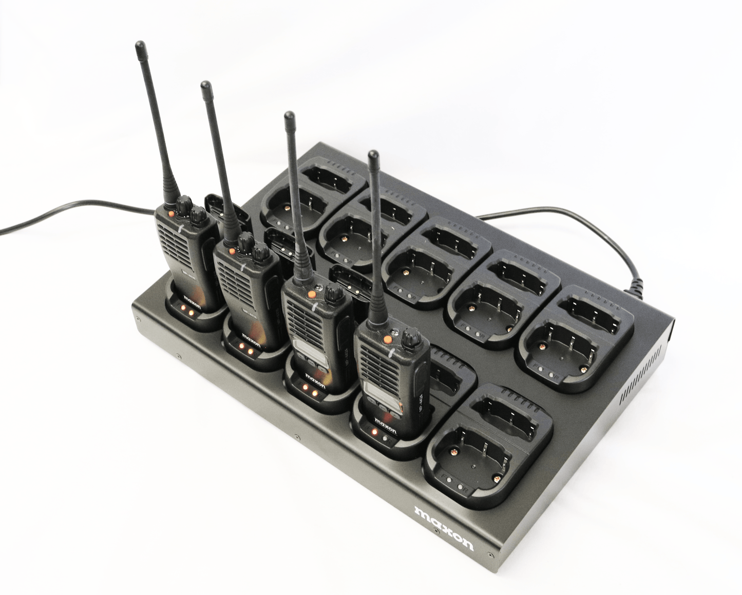 Maxon TSA-1020TS4 10 Unit Gang Charger/Dual Slot