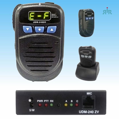 MAXON UDM-240ZV Free Band 2.4 GHz Intercom and Repeater with Interface to Mobile or Base Radio