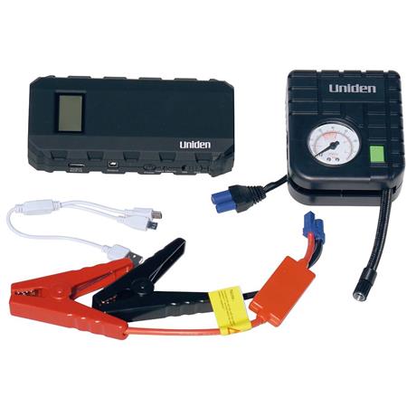 Uniden UPP120BK Auto Emergency Power Pack With 12000mah Jump Starter