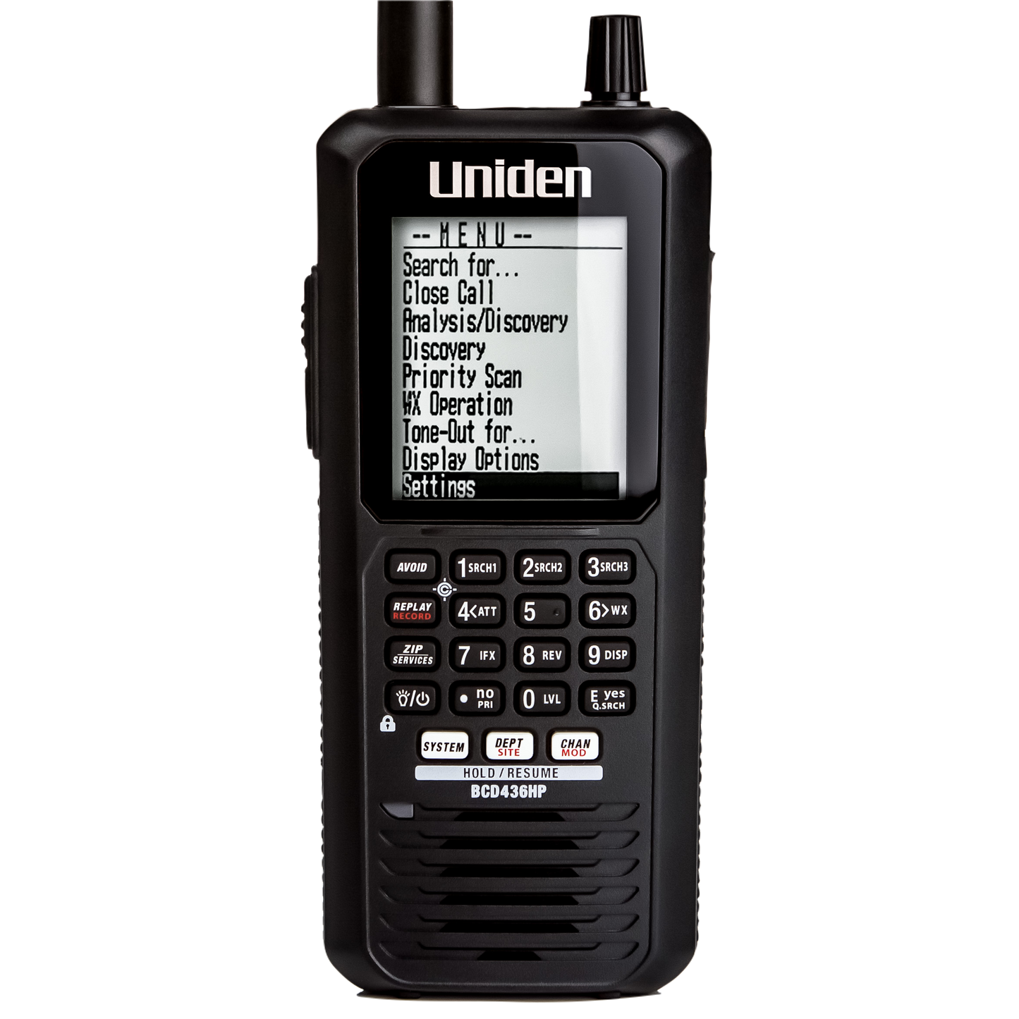Uniden BCD436HP HomePatrol Series Digital Handheld Scanner