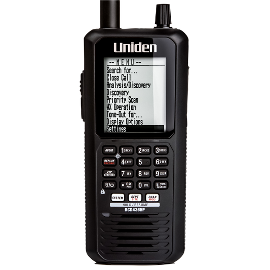 Uniden BCD436HP HomePatrol Series Digital Handheld Scanner
