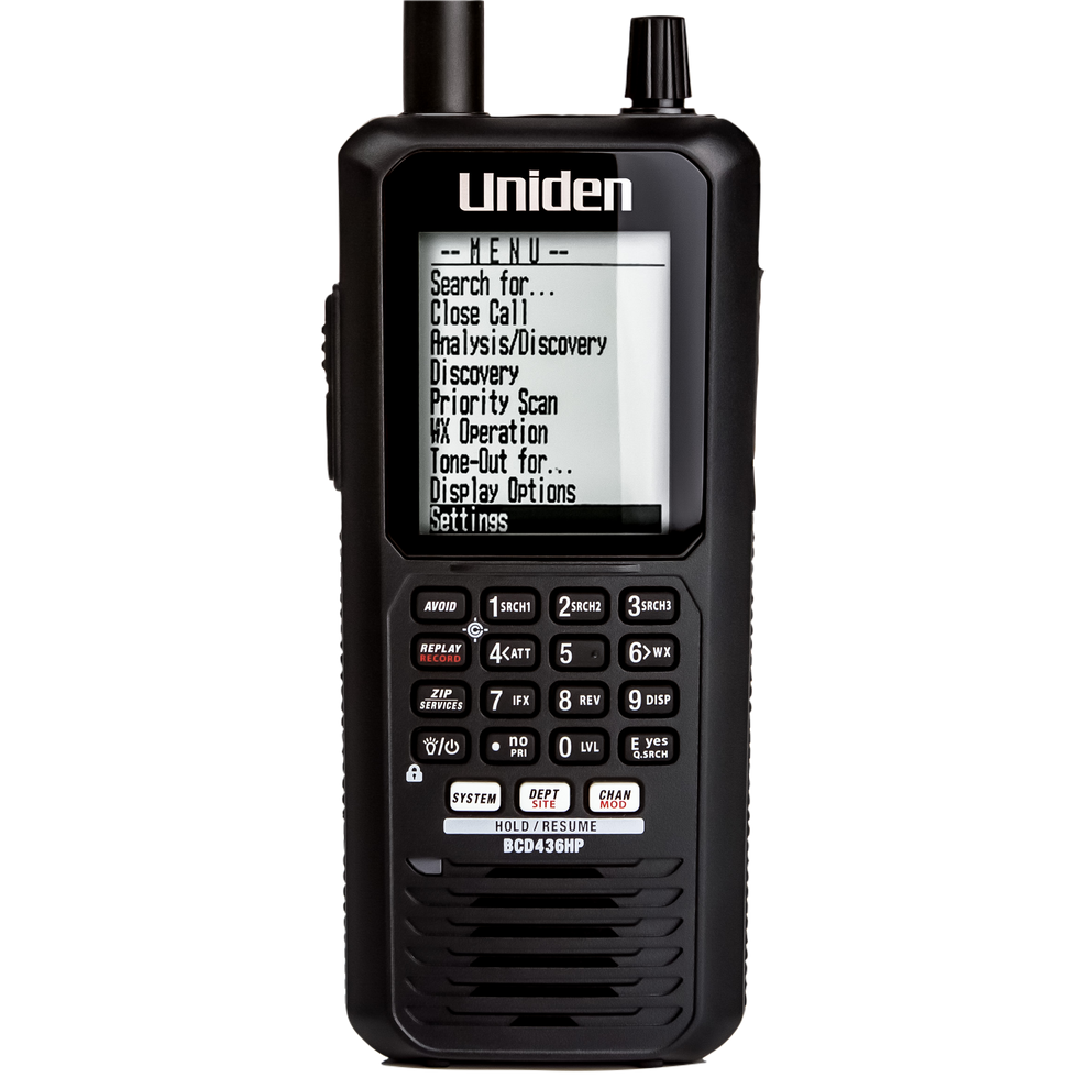 Uniden BCD436HP Police Scanner