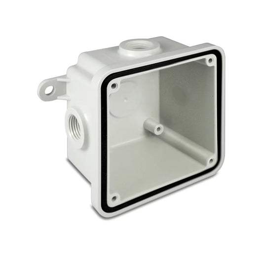 WB-NM back box, gray, non-metallic Gray