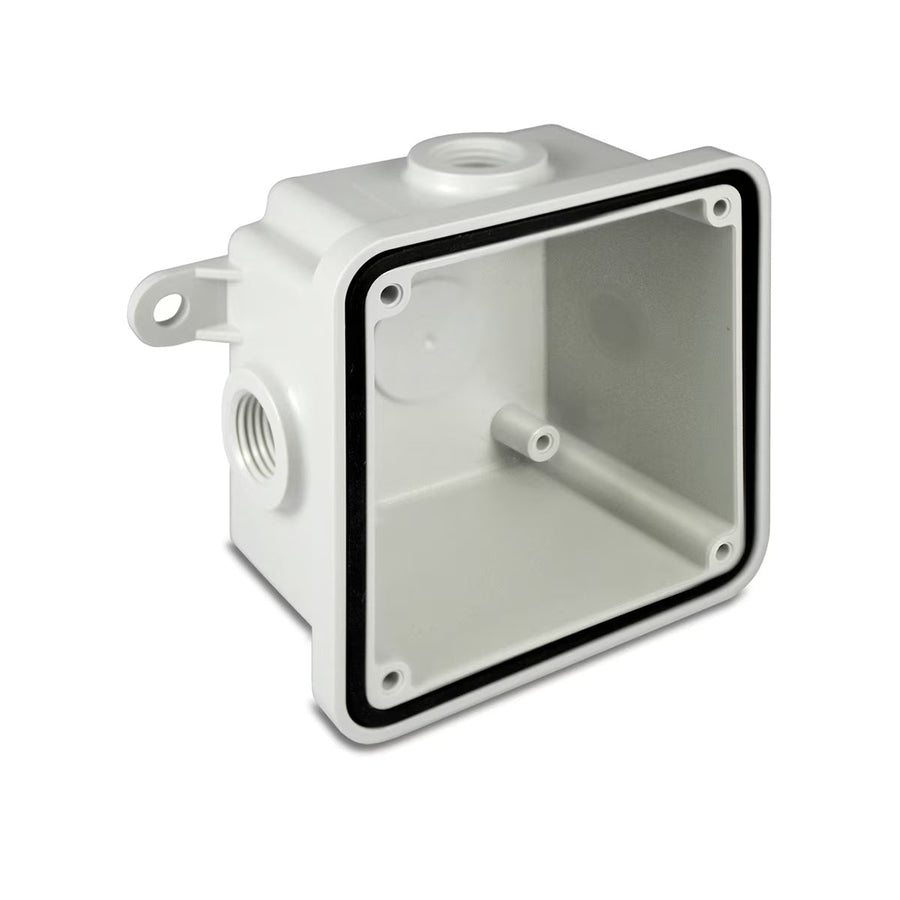 WB-NM back box, gray, non-metallic Gray