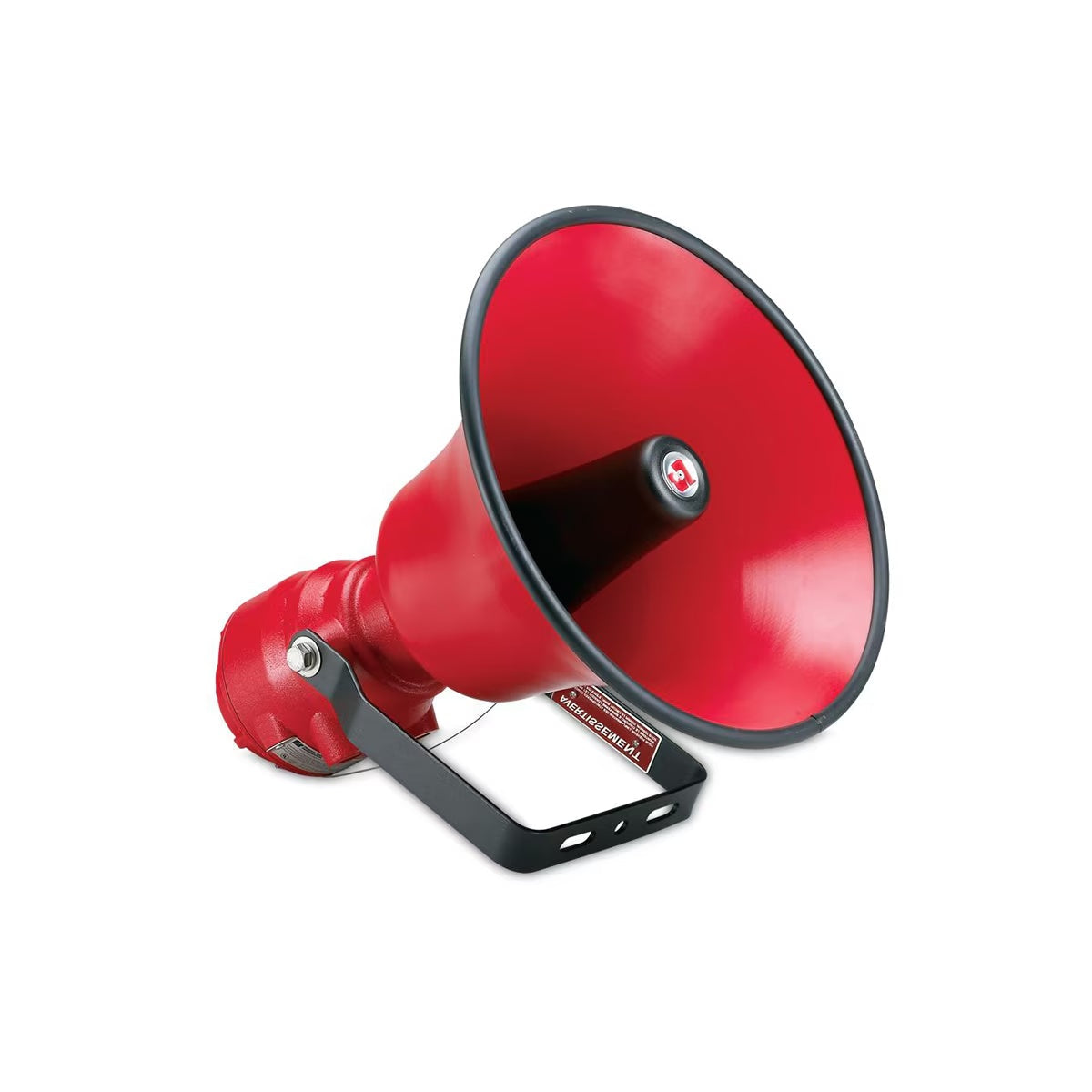 ASHX-024 and ASUX Explosion-Proof Amplified Speakers Red