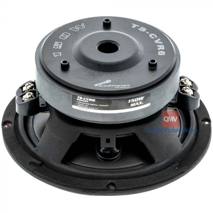 Audiopipe TSCVR6 TSCVR Series 6-1/2 inch Subwoofer - Dual 4 ohm voice coils