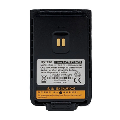 Hytera BL2018 Battery 2000mAh Li-ion Battery(RoHS) BD5i BD6i