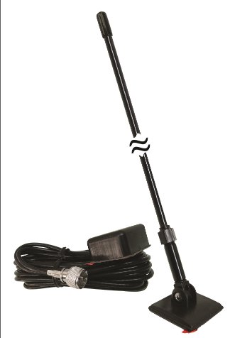 CB Radio Antenna - Procomm VCBGM Vector High Performance On-Glass Antenna