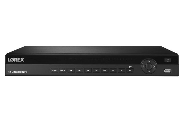 4K Ultra HD 16-Channel Security NVR with Lorex Cloud Connectivity and 4TB Hard Drive