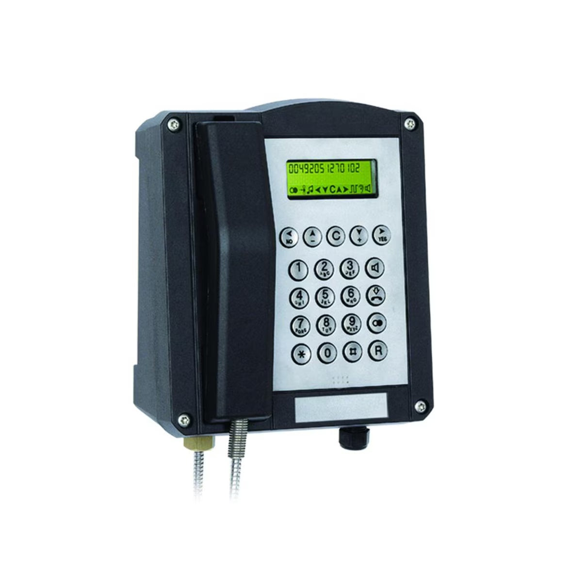 FT400BX Explosion-Proof Industrial Telephones Black
