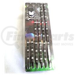 RACE SPORT RS6MOTORGB - MOTO 6-STRIP LED KIT W/ REMOTE RGB MULTI