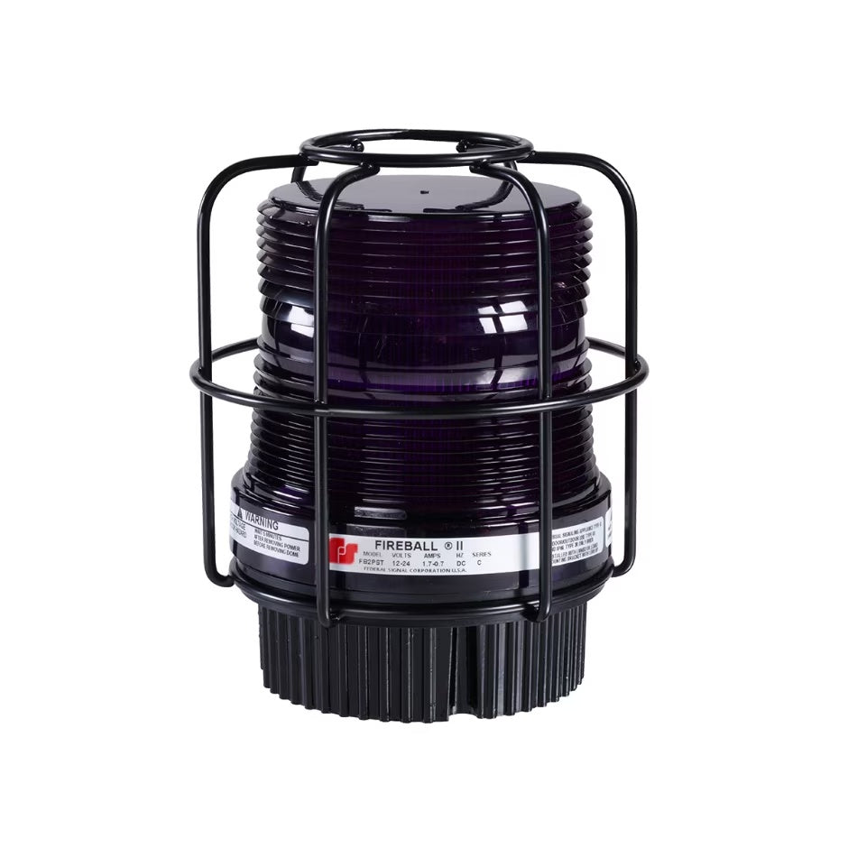FB2LEDX-012-024M Fireball LED Hazardous Location Single and Quad Color Warning Lights Magenta