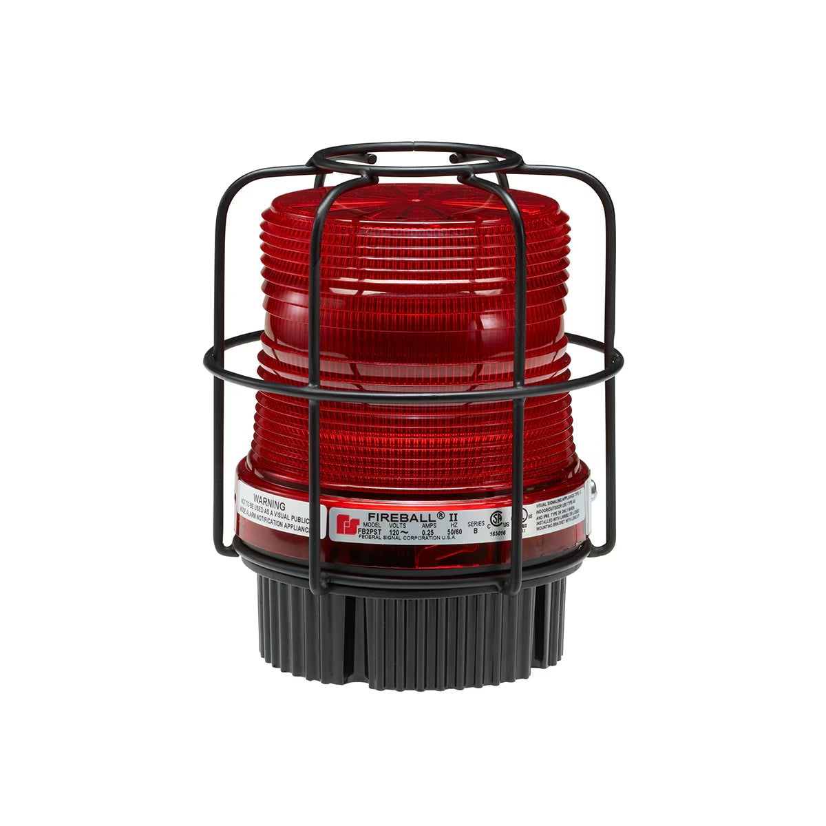 FB2LEDX-CN-012-024R Fireball LED Hazardous Location Single and Quad Color Warning Lights Red