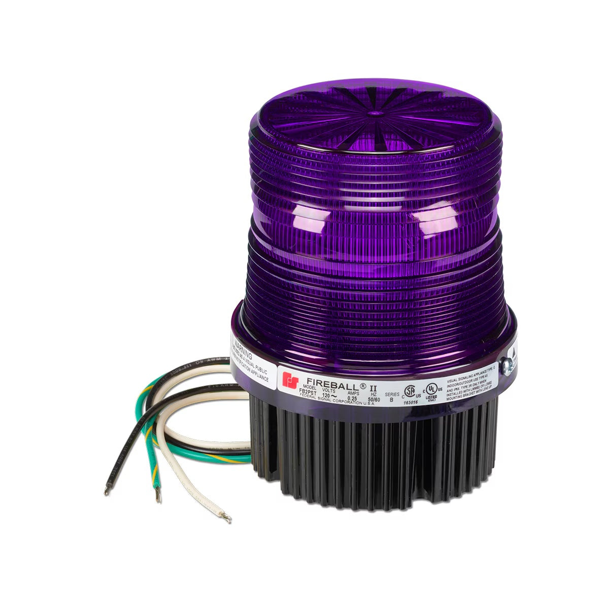 FB2PST-120M Fireball® Strobe Warning Lights Magenta