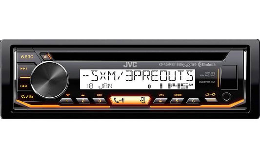 JVC KD-R99MBS CD receiver for Jeep, powersports, or marine applications