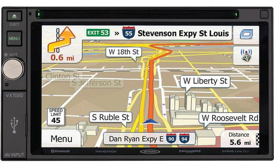 Jensen VX7020 Navigation receiver