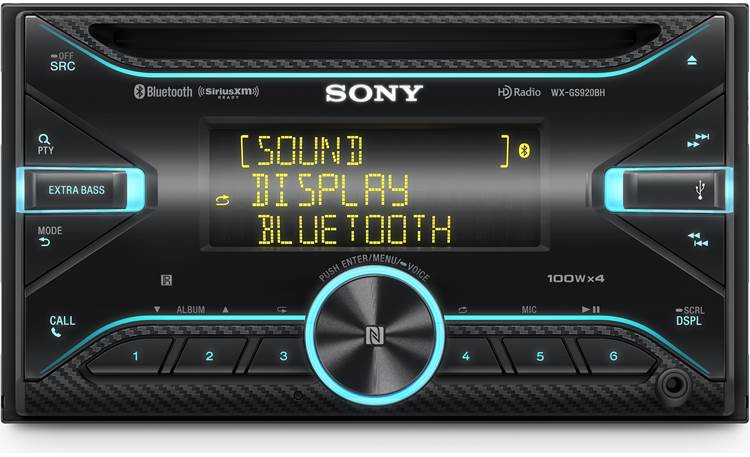 Sony WXGS920BH GS Series 2-DIN High Power CD Receiver