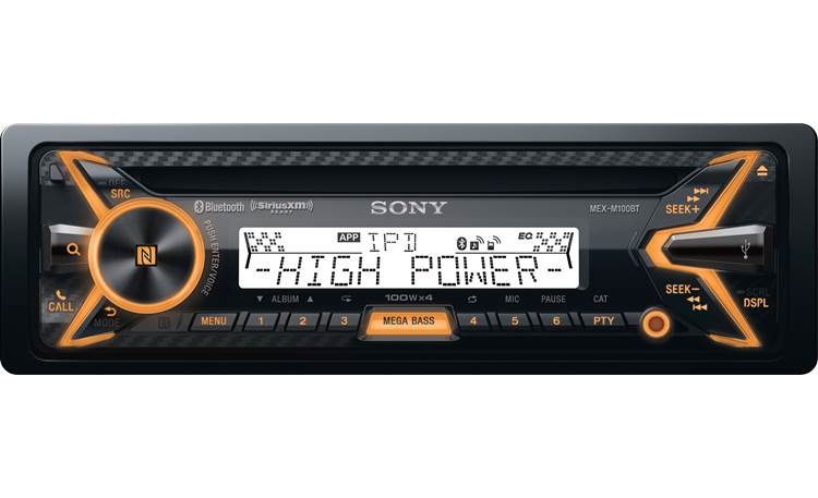 Sony MEX-M100BT Marine CD receiver with Bluetooth