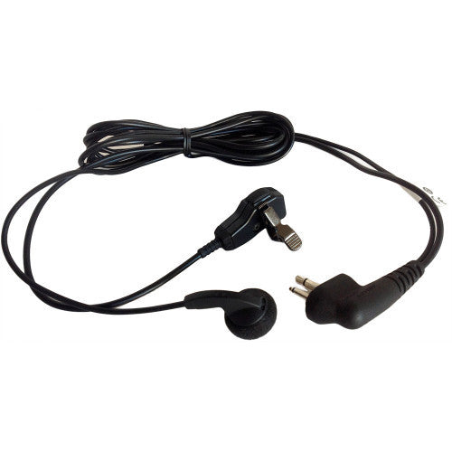 Motorola HMN9036 Earbud with Clip Microphone and PTT