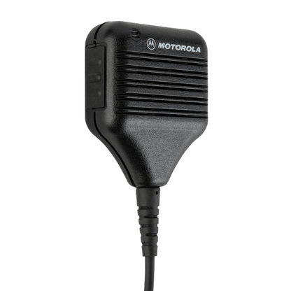 Motorola HMN9051 Remote Speaker Microphone with Coiled Cord and Swivel Clothing Clip