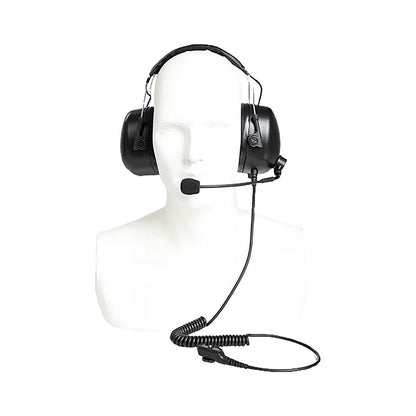 Hytera ECN18 Noise Cancellation Headset, directly attached to radio (Special Order)