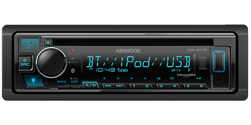 KDC-BT35CD-Receiver with Bluetooth