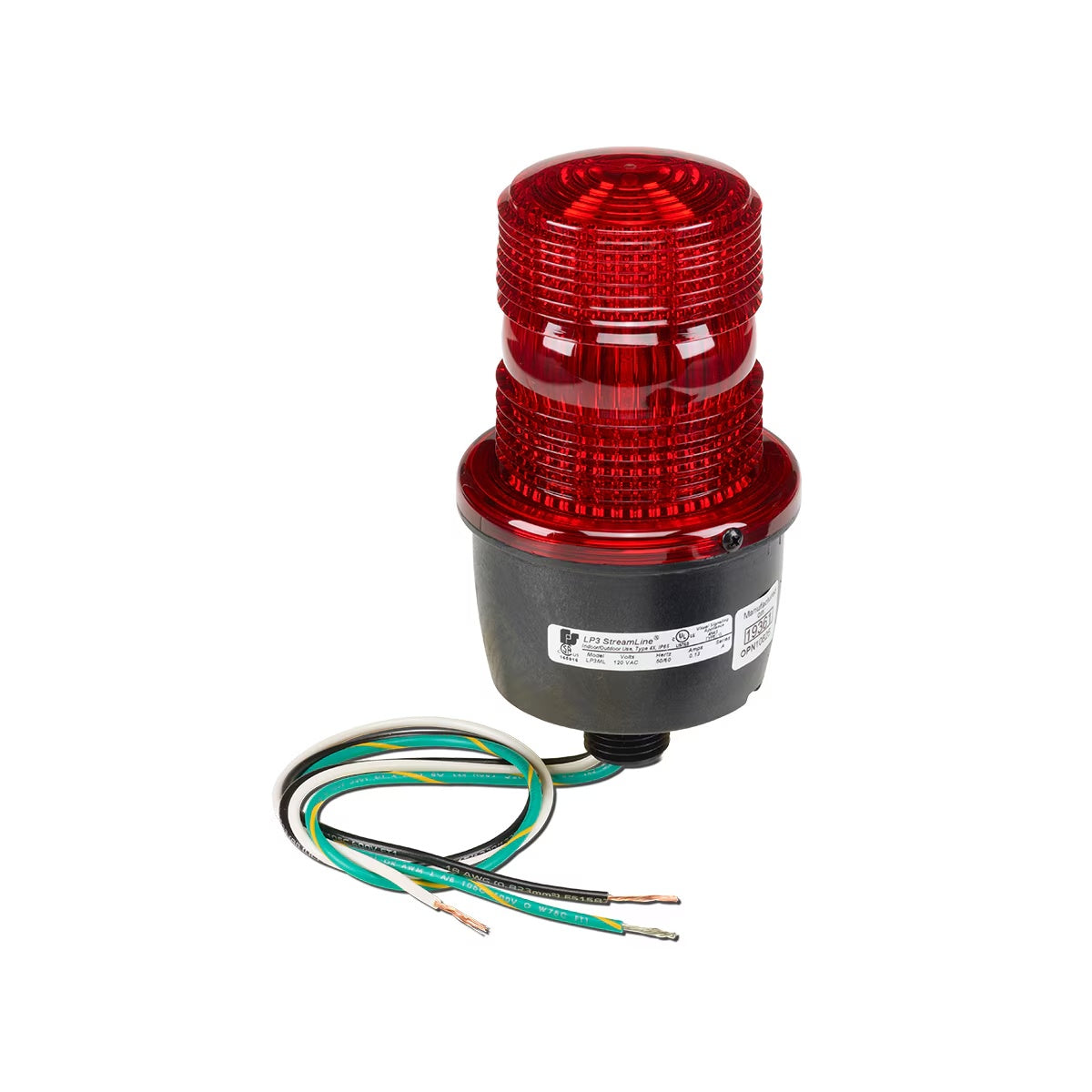 LP3ML-120R StreamLine® Low Profile LED Lights Red