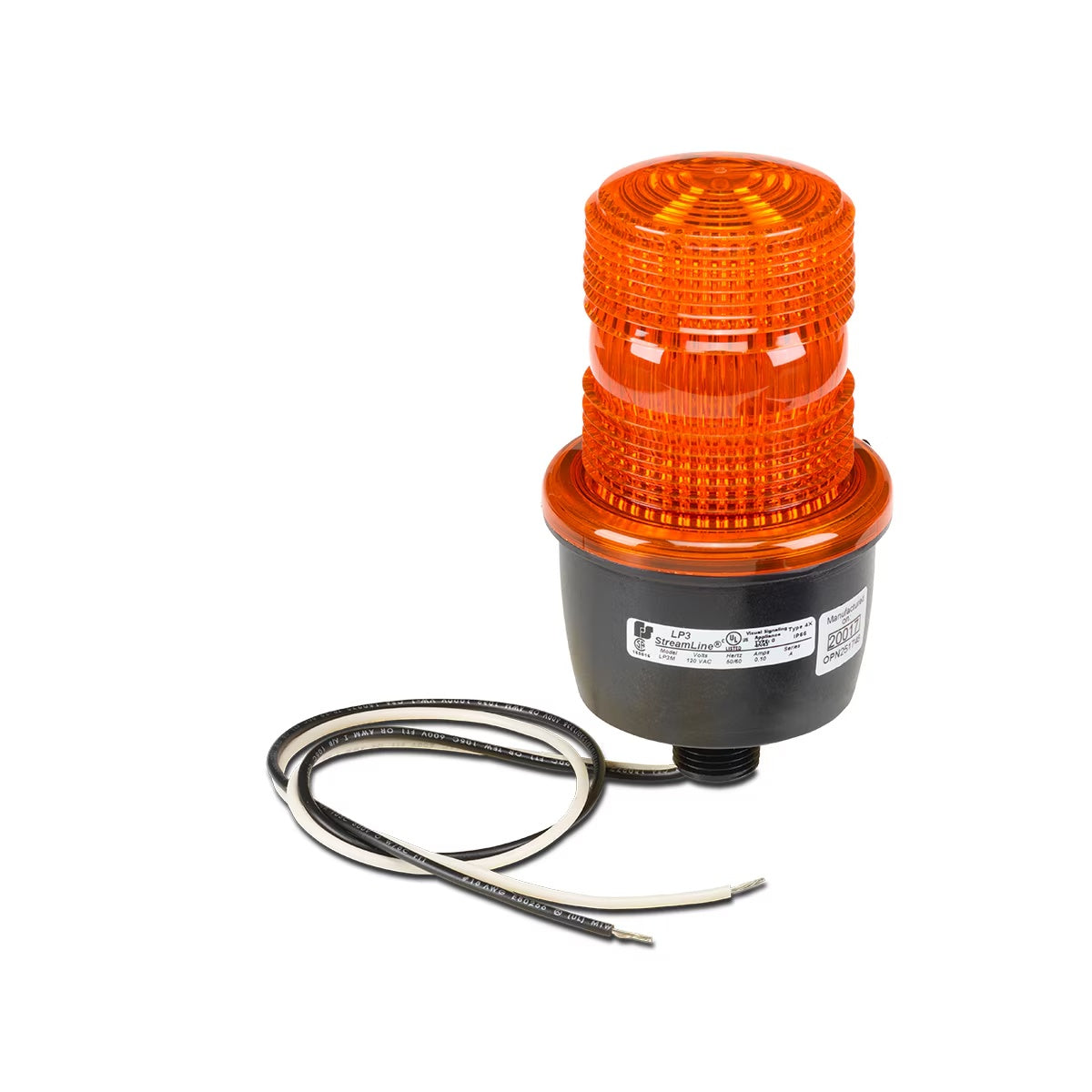 LP3M-012-048A StreamLine® Low Profile Strobe Lights Amber