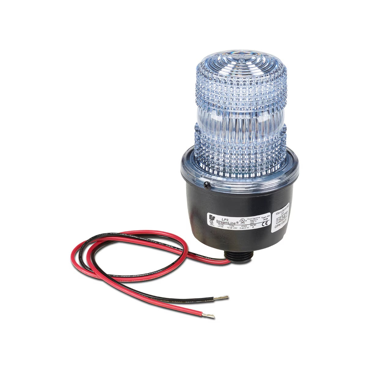 LP3M-012-048C StreamLine® Low Profile Strobe Lights Clear