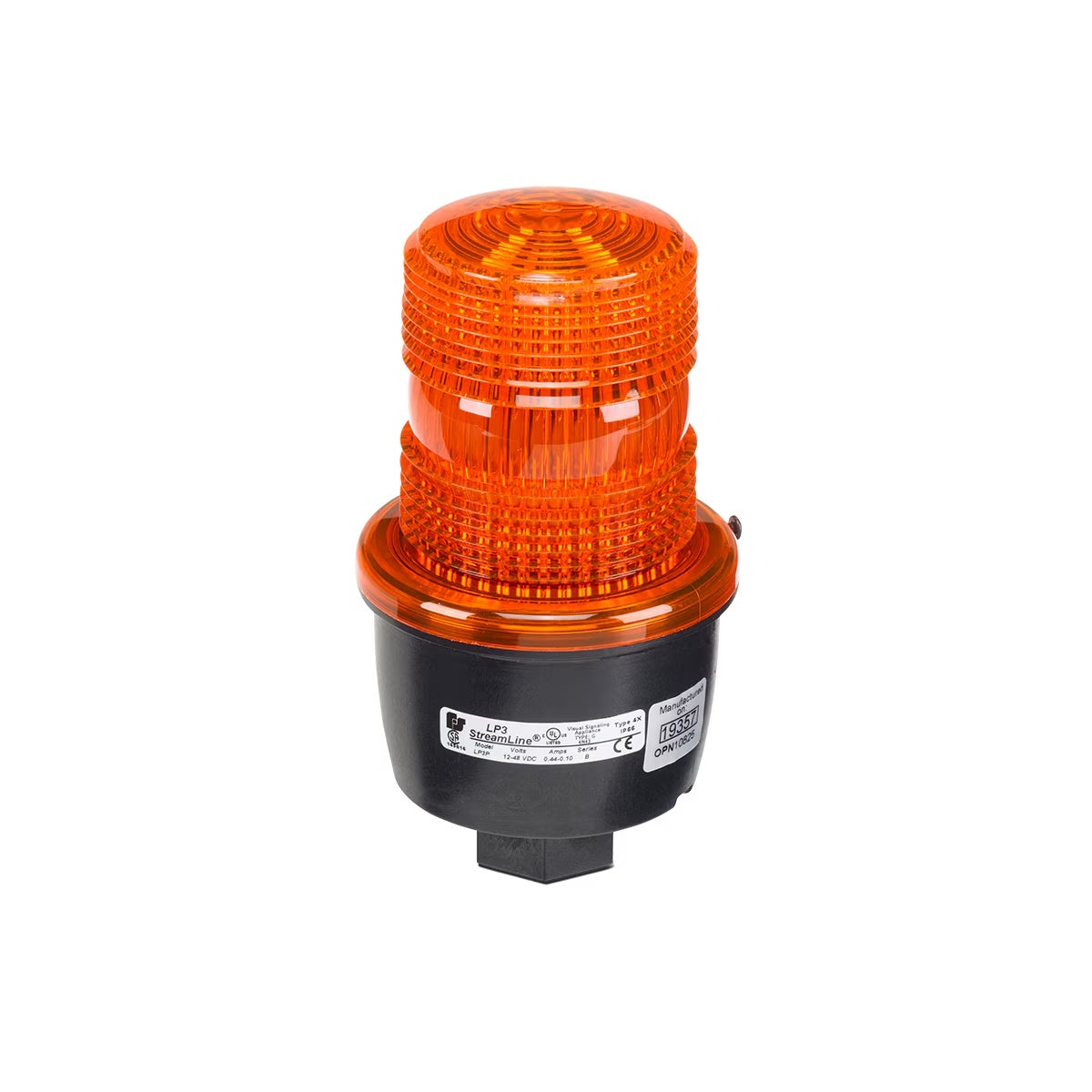 LP3P-012-048A StreamLine® Low Profile Strobe Lights Amber