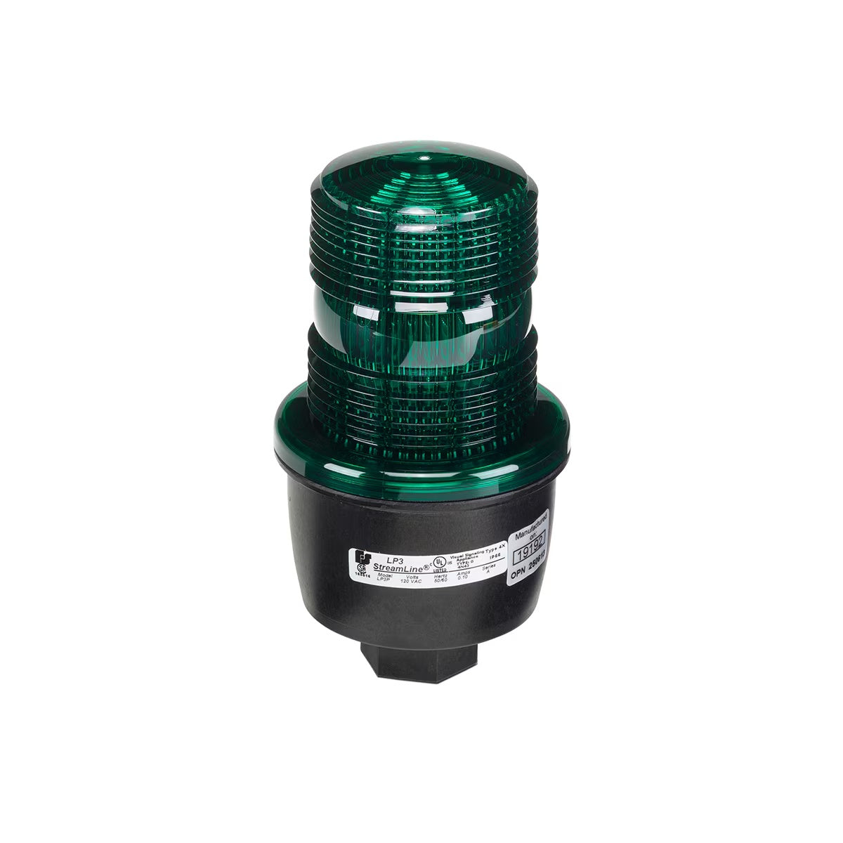 LP3P-240G StreamLine® Low Profile Strobe Lights Green