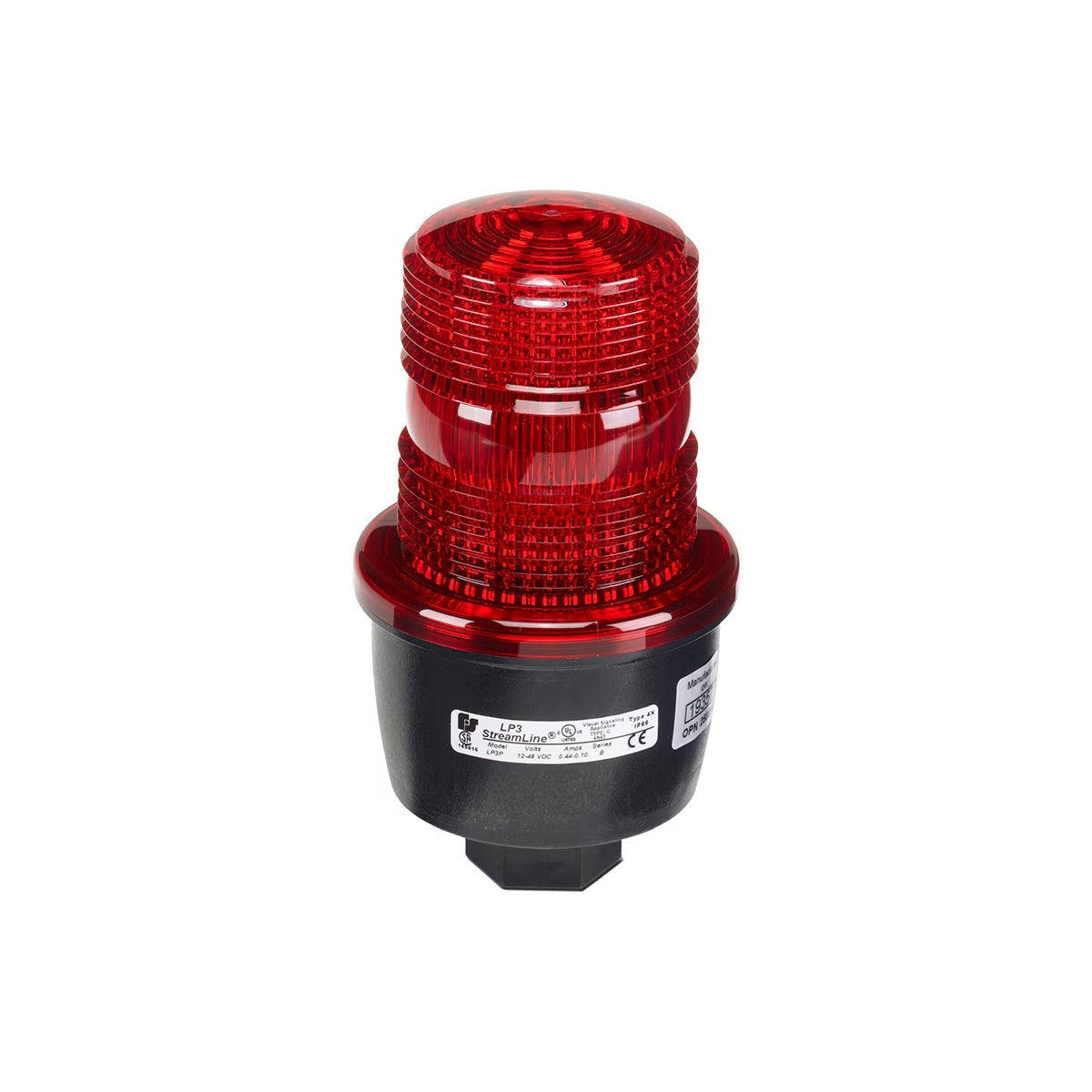 LP3P-012-048R StreamLine® Low Profile Strobe Lights Red