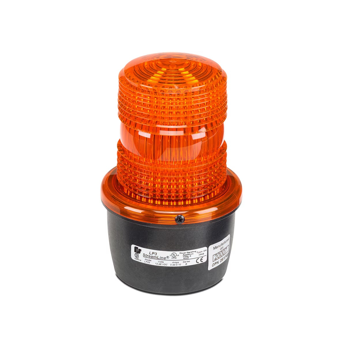 LP3S-120A StreamLine® Low Profile Strobe Lights Amber