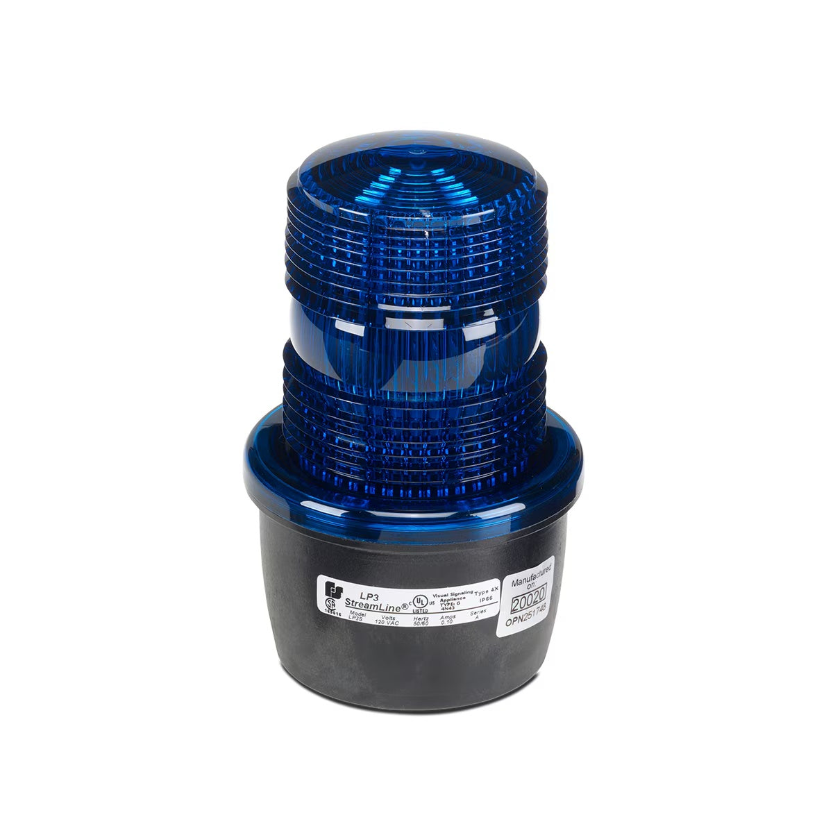 LP3S-012-048B StreamLine® Low Profile Strobe Lights Blue