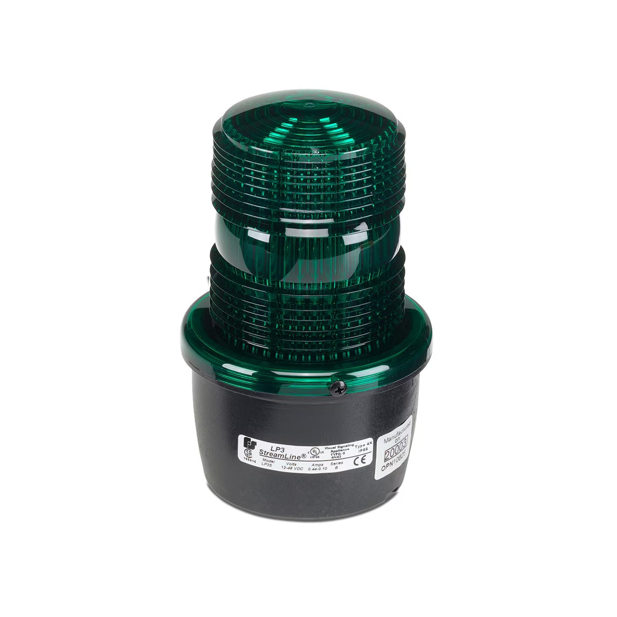 LP3S-240G StreamLine® Low Profile Strobe Lights Green