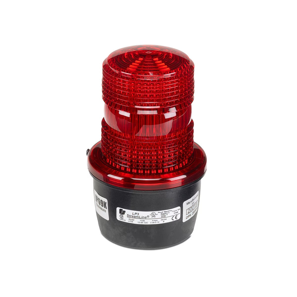 LP3S-120R StreamLine® Low Profile Strobe Lights Red