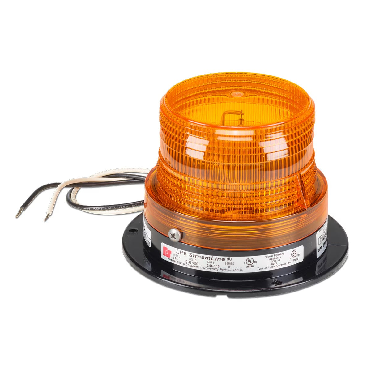 LP6-120A StreamLine® Low Profile Mini Strobes Amber